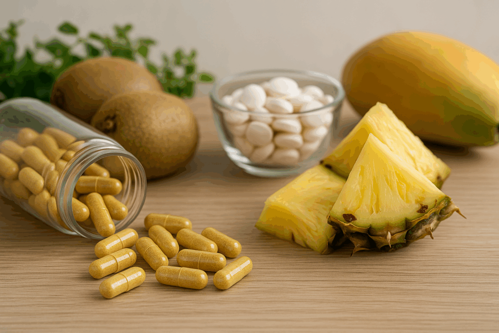 travici-enzymy-ananas-kiwi-doplnky-stravy