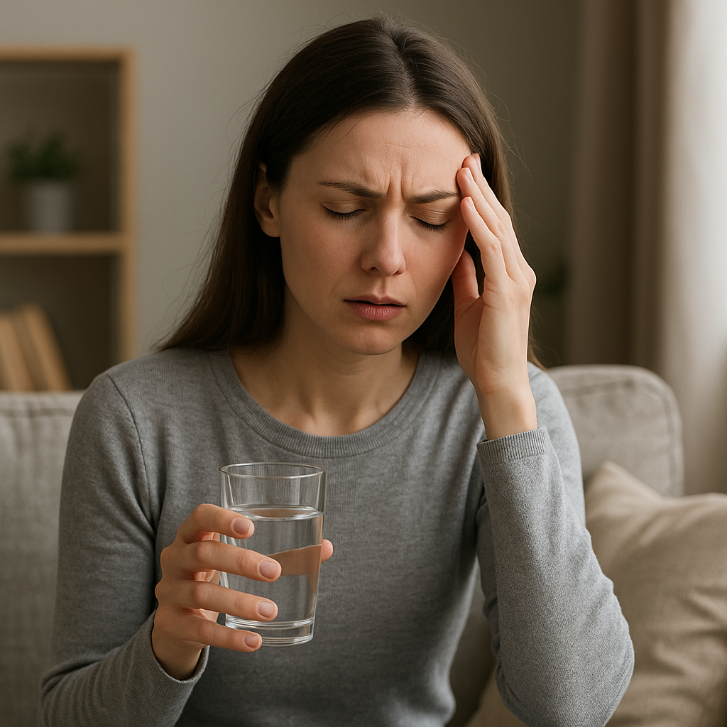 motani-hlavy-psychika-zena-sklenice-voda-pohovka