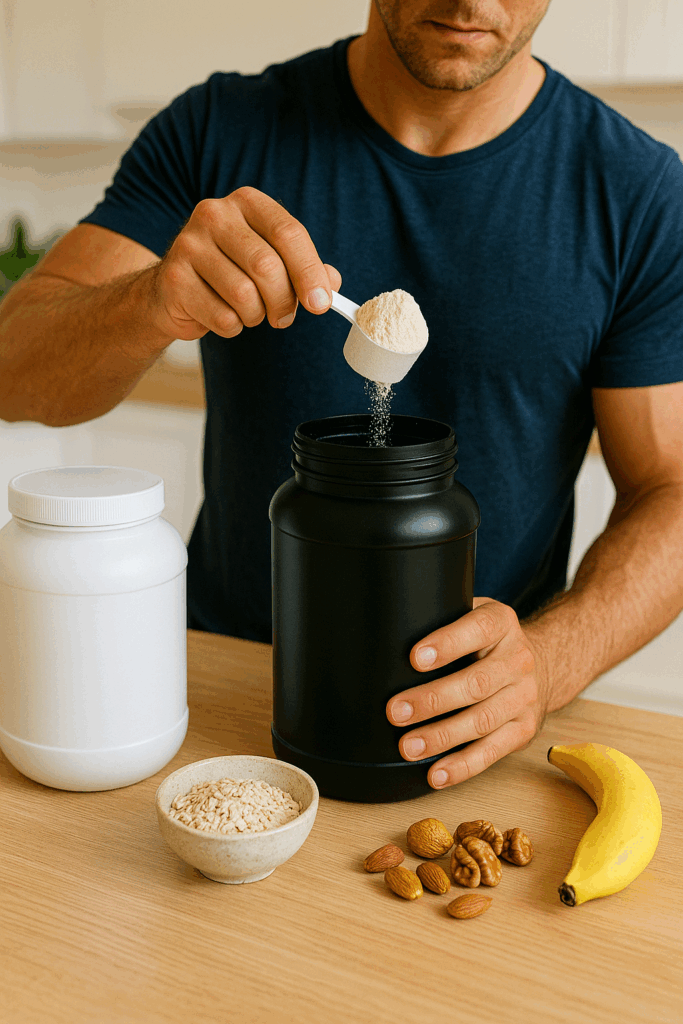 tipy-na-svaciny-muz-protein-banan-vlocky-orech-misa-doza