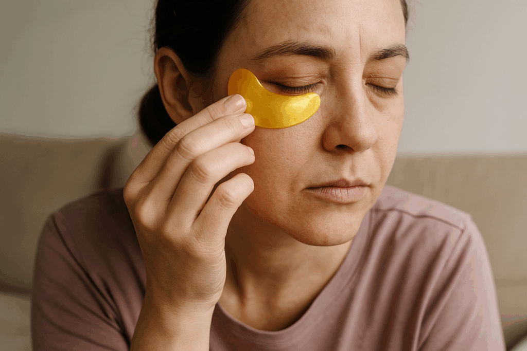 otoky-pod-ocima-zena-krem